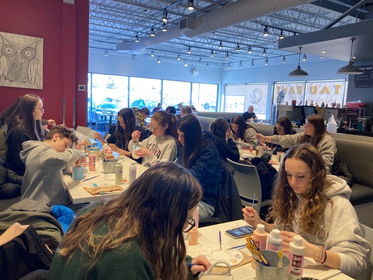Visite au Céramic Café École secondaire SaintJoseph